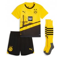 Borussia Dortmund Jamie Bynoe-Gittens #43 Replica Home Minikit 2024-25 Short Sleeve (+ pants)